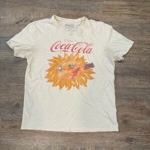 Lucky Brand Sunshine Sippin Coca-Cola Graphic T-Shirt